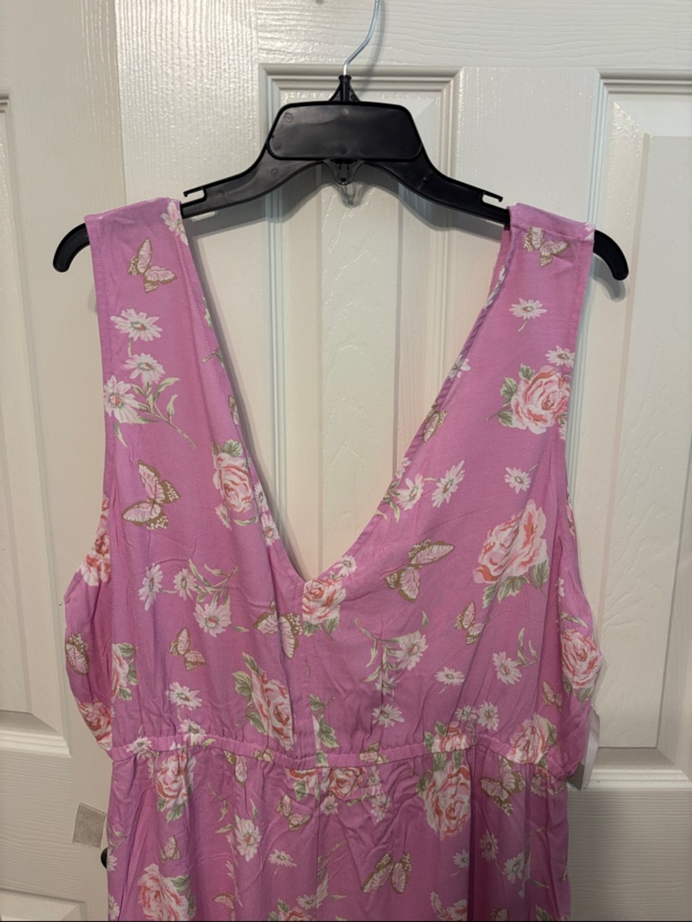 BP Plus Tank Floral Romper - Picture 3 of 8